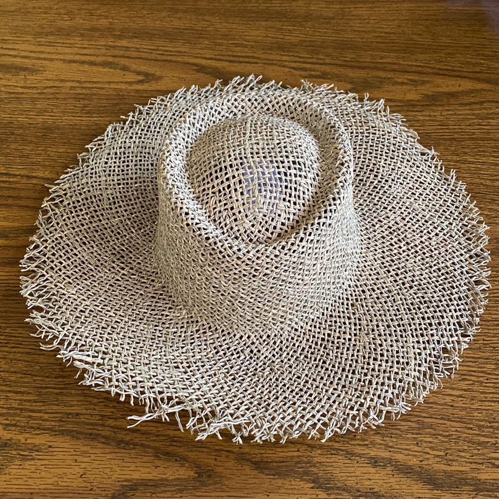 GAP Straw Beach Hat - Seagrass - Sz M/L NWT